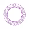 Vaikiškas spirografas Ravensburger 297740 su trafaretu ir 2 flomasteriais, įvairiaspalvis, nuo 6 metų