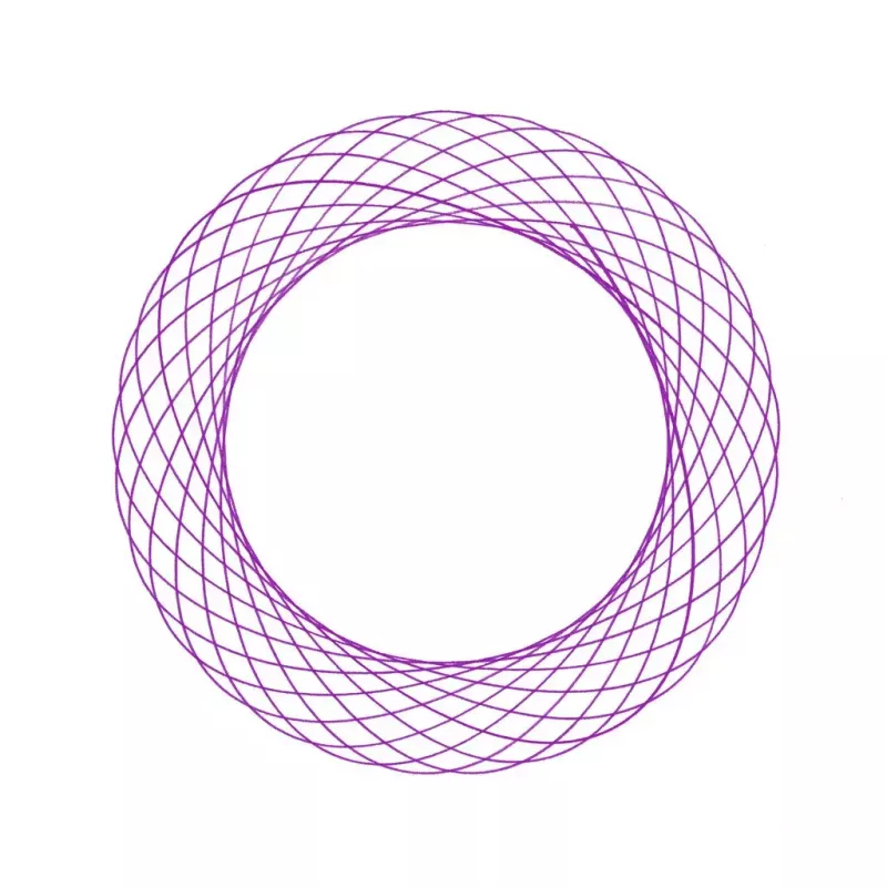 Vaikiškas spirografas Ravensburger 297740 su trafaretu ir 2 flomasteriais, įvairiaspalvis, nuo 6 metų