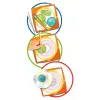 Vaikiškas spirografas Ravensburger 297740 su trafaretu ir 2 flomasteriais, įvairiaspalvis, nuo 6 metų