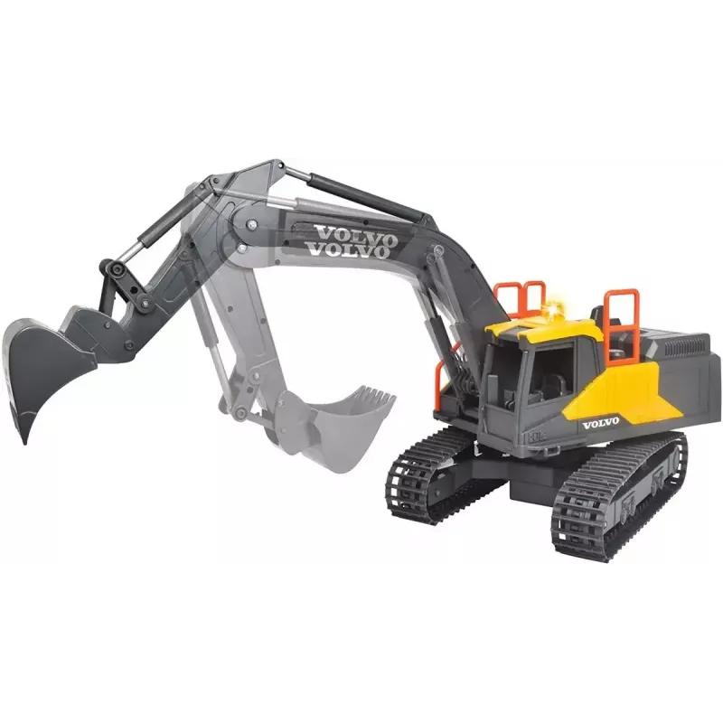 RC Ekskavatorius Dickie Volvo Mining 2.4 GHz nuotoliniu valdymu statybinis modelis