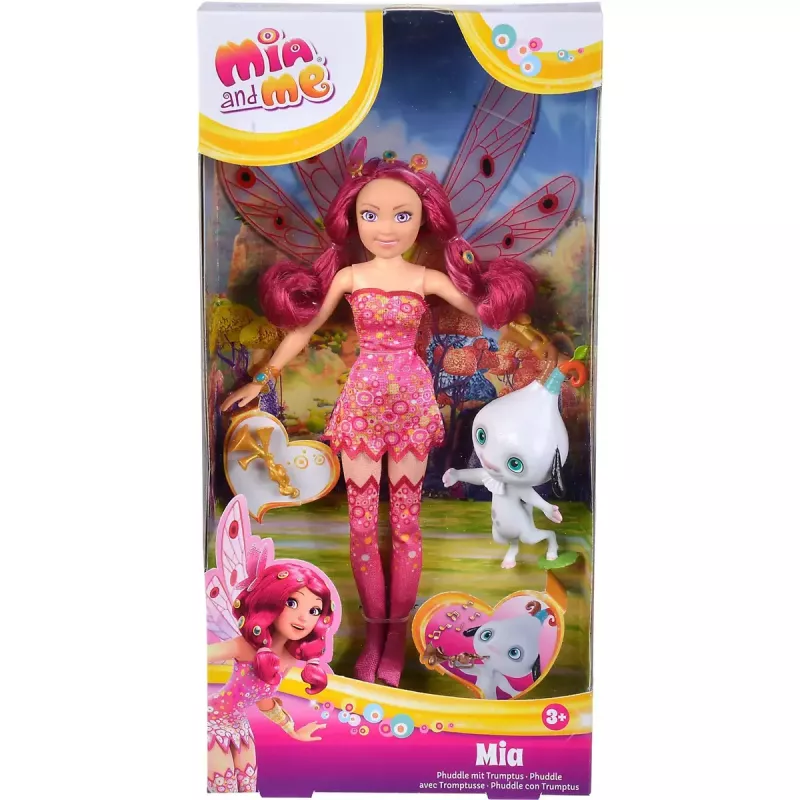 Lėlė SIMBA Mia 109483042 su figūrėle, drabužėliais ir aksesuarais