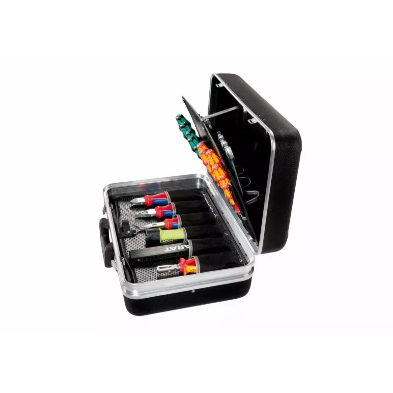 Tool Case Parat SILVER Style Black Aluminium Plastic