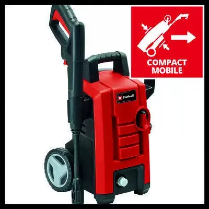 Elektrinis aukšto slėgio plovimo aparatas EINHELL TC-HP 130, vertikalus, 130 bar, 390 l/h, 5 m žarna