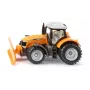 Siku Massey Ferguson su sniego valymo peiliu – traktoriaus modelis, surinktas