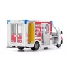 Siku Mercedes-Benz Sprinter Miesen Type C greitosios pagalbos automobilio modelis 1:50, surinktas
