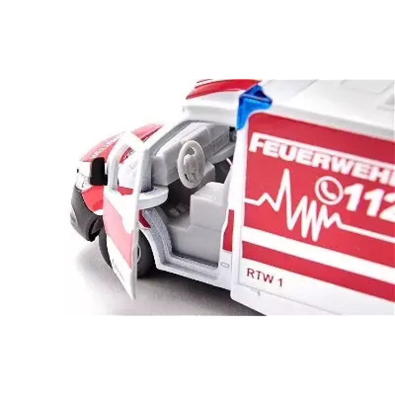 Siku Mercedes-Benz Sprinter Miesen Type C greitosios pagalbos automobilio modelis 1:50, surinktas
