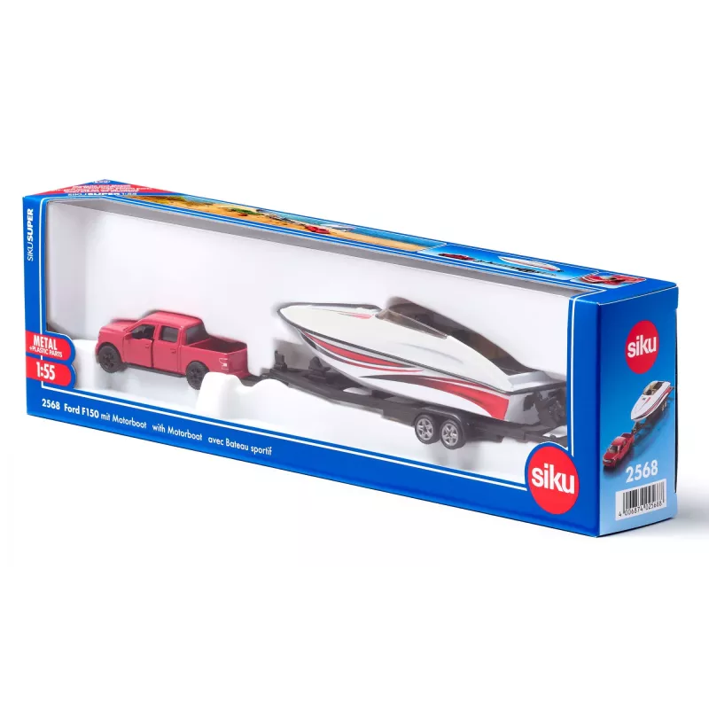 Siku Ford F150 su motorine valtimi modelių rinkinys, surinktas, 1:50