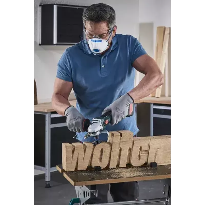 Šlifavimo diskų rinkinys Wolfcraft WF5607000, 4 vnt., M14, metalui ir medžiui