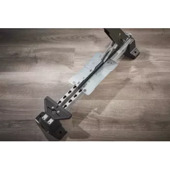 Wolfcraft VLC 1000 aliumininis juodas pjaustytuvas, pjovimo plotis 37 cm