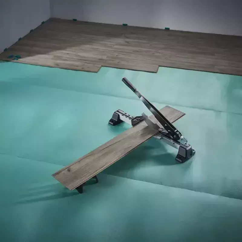 Wolfcraft VLC 1000 aliumininis juodas pjaustytuvas, pjovimo plotis 37 cm