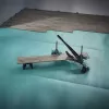 Wolfcraft VLC 1000 aliumininis juodas pjaustytuvas, pjovimo plotis 37 cm