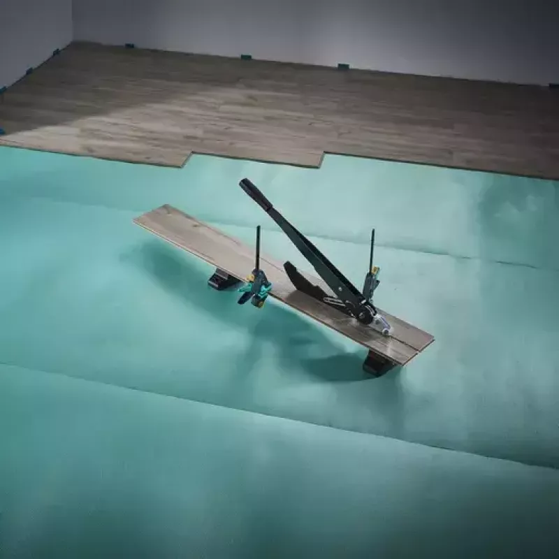 Wolfcraft VLC 1000 aliumininis juodas pjaustytuvas, pjovimo plotis 37 cm