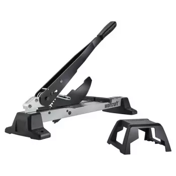 Wolfcraft VLC 1000 aliumininis juodas pjaustytuvas, pjovimo plotis 37 cm