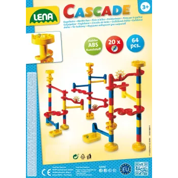 Lena Cascade Knikkerbaan KIGA – lavinantis žaislas motorikai