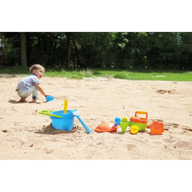Smėlio žaislų rinkinys Lena Happy Sand Boys I 10 vnt