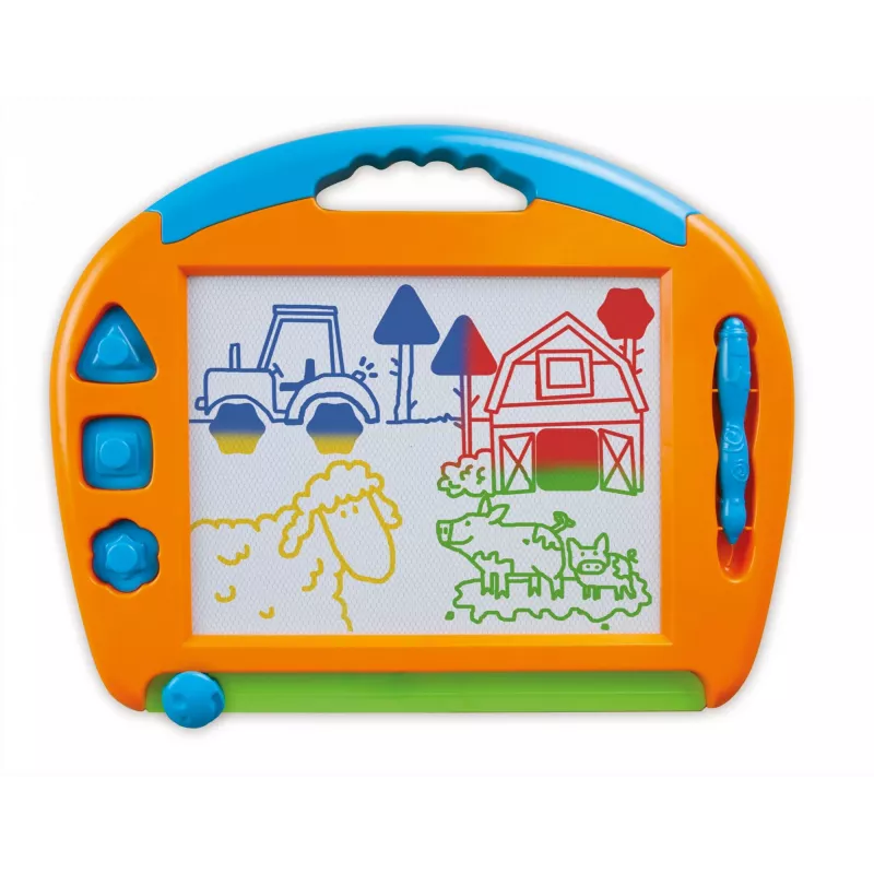 Vaikų magnetinė piešimo lenta Simm Spielwaren Colour magic drawing board didelė