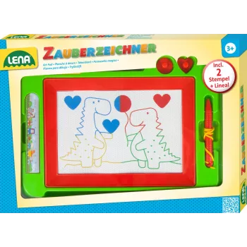 Vaikų magnetinė piešimo lenta Simm Spielwaren Colour magic drawing board small