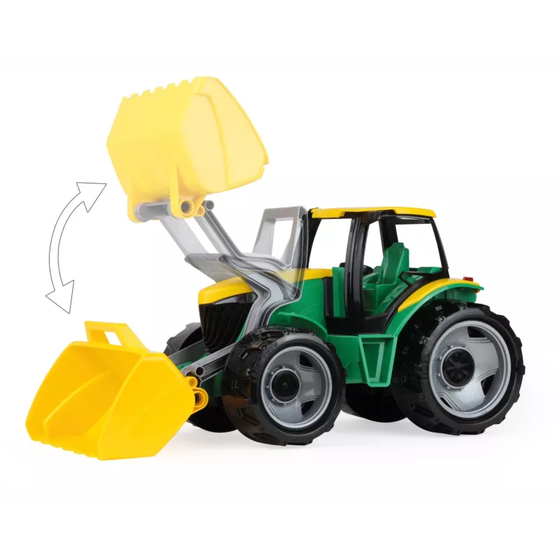 Traktorius Lena GIGA TRUCKS ZL-02057 su priekiniu kastuvu