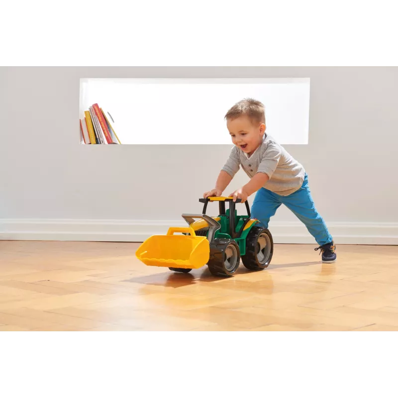 Traktorius Lena GIGA TRUCKS ZL-02057 su priekiniu kastuvu