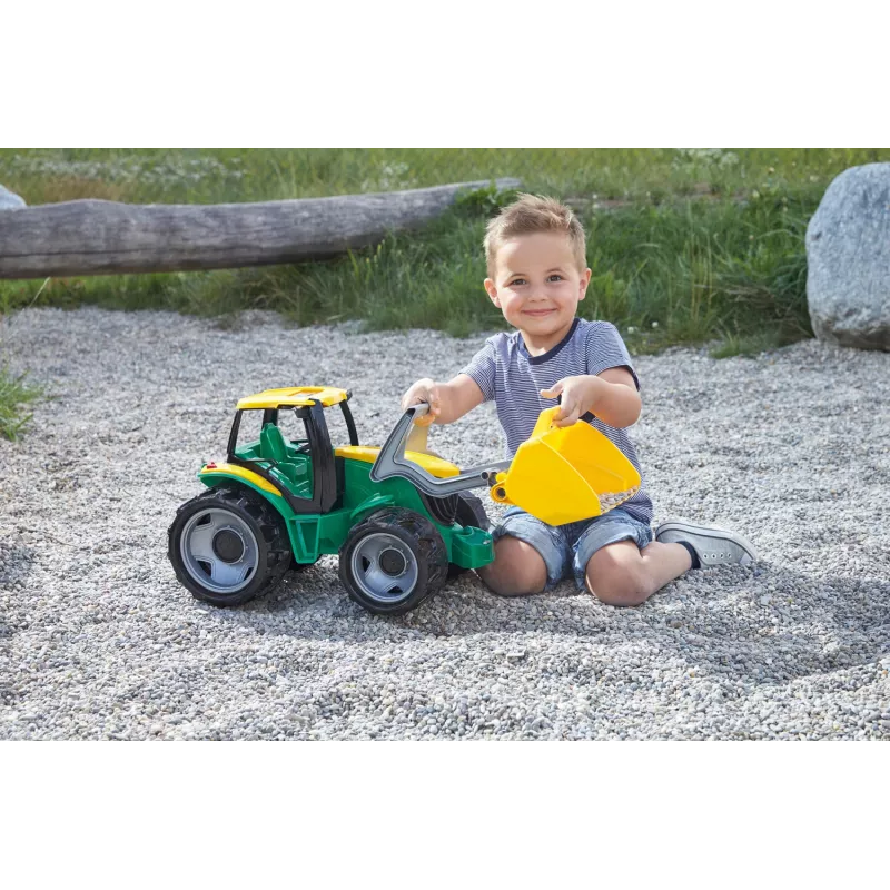 Traktorius Lena GIGA TRUCKS ZL-02057 su priekiniu kastuvu