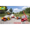 Traktorius Lena GIGA TRUCKS ZL-02057 su priekiniu kastuvu