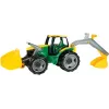 Traktorius Lena GIGA TRUCKS ZL-02080 su priekiniu krautuvu ir ekskavatoriumi