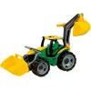 Traktorius Lena GIGA TRUCKS ZL-02080 su priekiniu krautuvu ir ekskavatoriumi