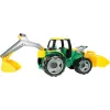 Traktorius Lena GIGA TRUCKS ZL-02080 su priekiniu krautuvu ir ekskavatoriumi