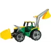 Traktorius Lena GIGA TRUCKS ZL-02080 su priekiniu krautuvu ir ekskavatoriumi