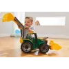 Traktorius Lena GIGA TRUCKS ZL-02080 su priekiniu krautuvu ir ekskavatoriumi
