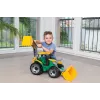 Traktorius Lena GIGA TRUCKS ZL-02080 su priekiniu krautuvu ir ekskavatoriumi