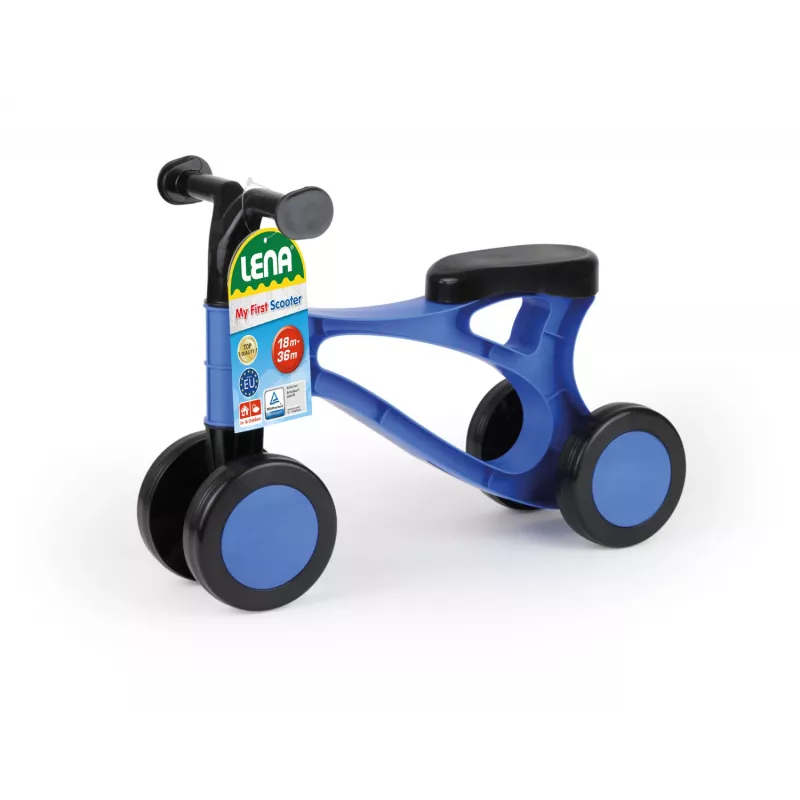 LENA 07168 vaikiškas paspirtukas su keturiais ratais