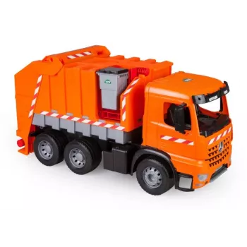 Didelis oranžinis sunkvežimis Lena GIGA TRUCKS
