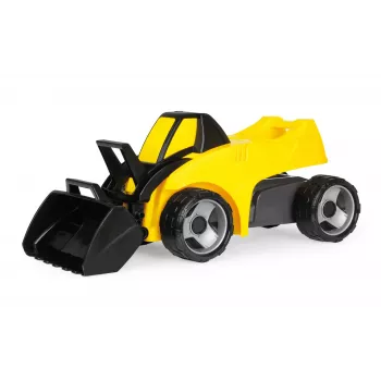 Krautuvas Lena GIGA TRUCKS 02145 Plastikas Plienas Juoda Geltona