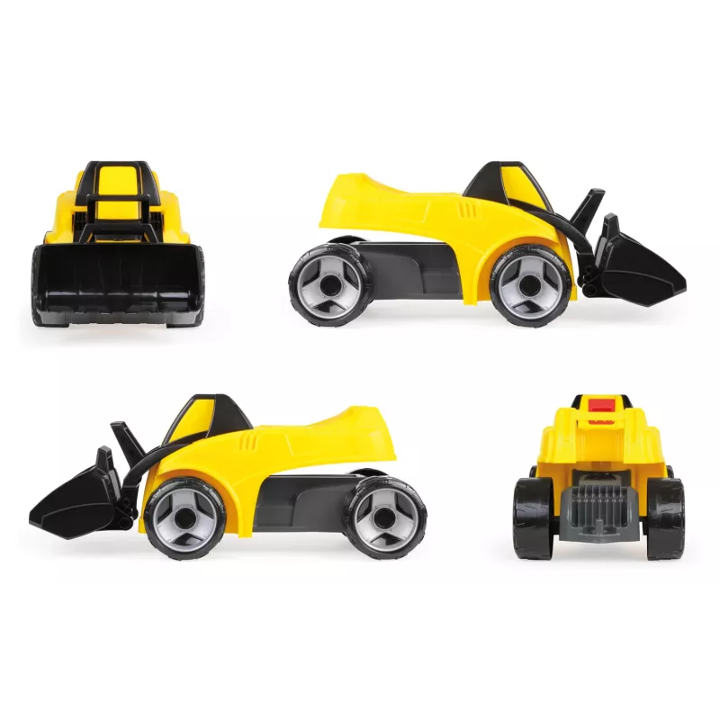 Krautuvas Lena GIGA TRUCKS 02145 Plastikas Plienas Juoda Geltona