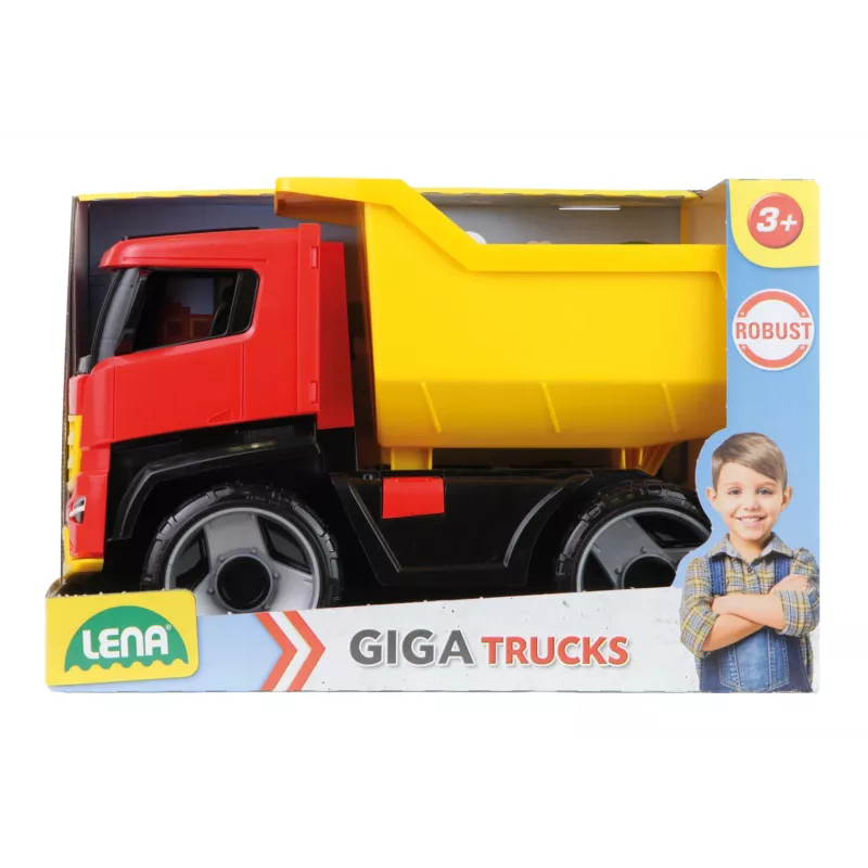 Lena GIGA TRUCKS Savivartis Titan, plastmasinis, įvairiaspalvis