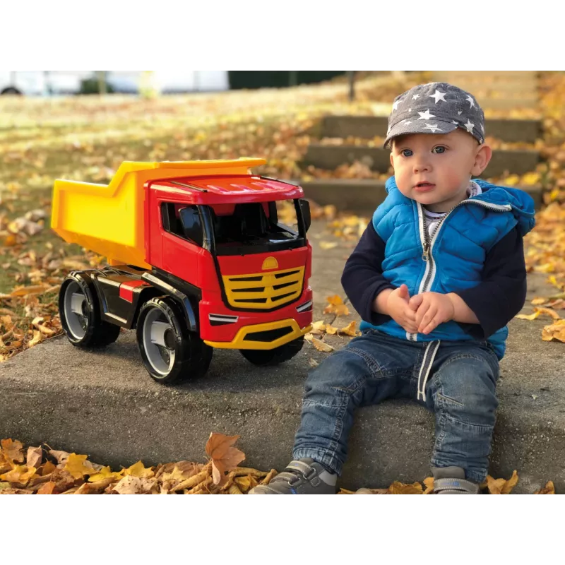 Lena GIGA TRUCKS Savivartis Titan, plastmasinis, įvairiaspalvis