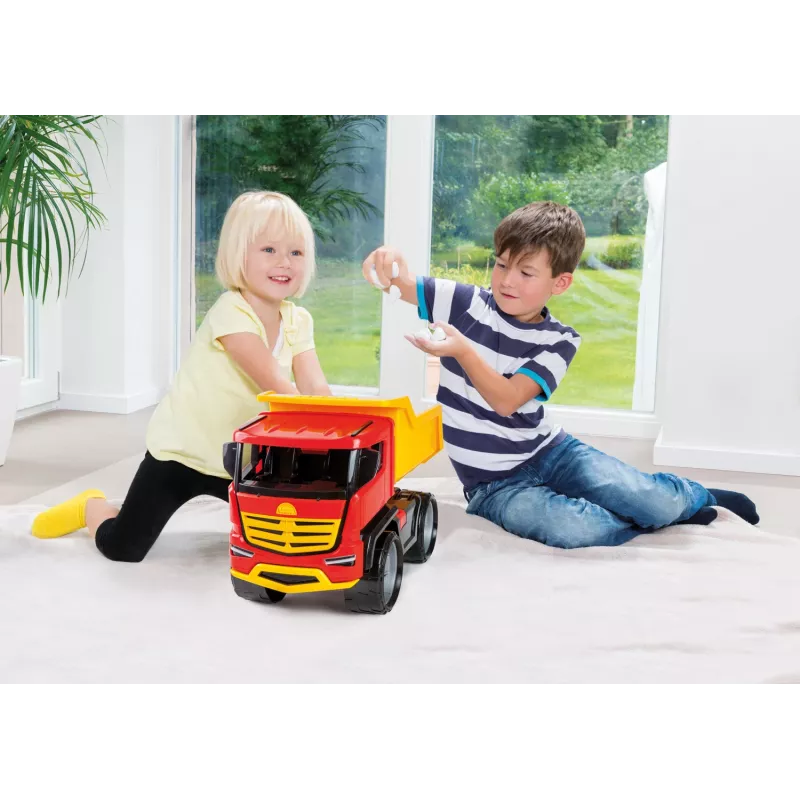 Lena GIGA TRUCKS Savivartis Titan, plastmasinis, įvairiaspalvis