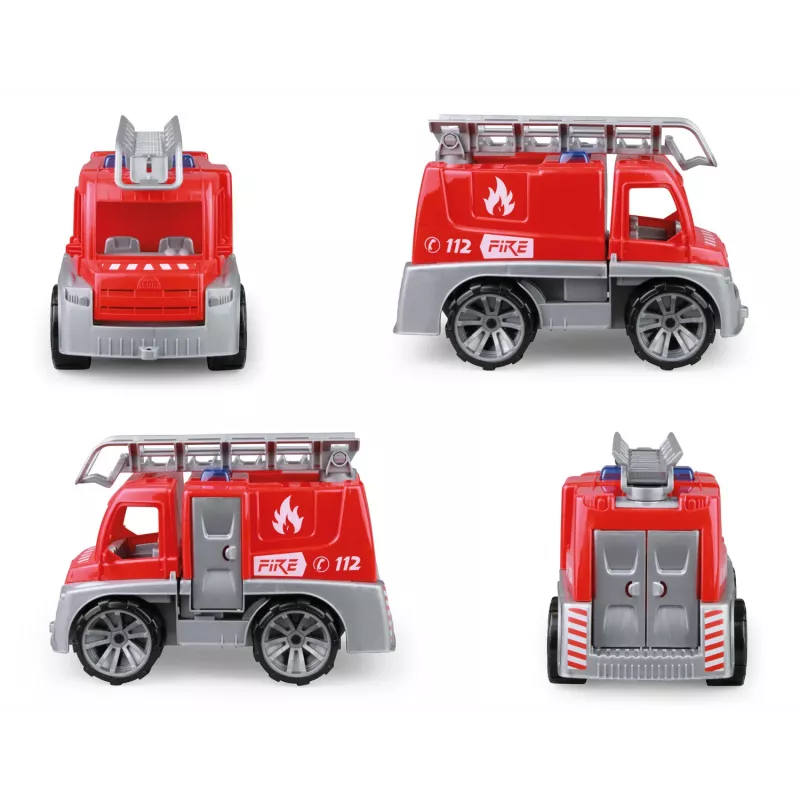 Žaislinis gaisrinis automobilis Lena TRUXX Firebrigade su kopėčiomis