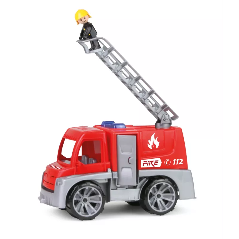 Žaislinis gaisrinis automobilis Lena TRUXX Firebrigade su kopėčiomis