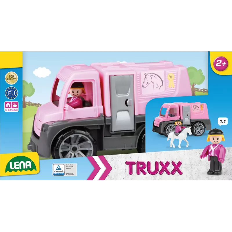 Truck Lena TRUXX arklių vežimas su aksesuarais