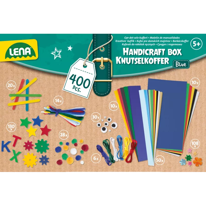 Vaikų kūrybos rinkinys Lena SM42715 Įvairiaspalvis nuo 5 metų