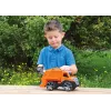 Šiukšliavežis Lena TRUXX SM04534 Guma Plienas Oranžinis 2+ metai