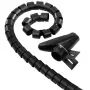Hama vamzdelis kabeliams tvarkyti Easy Cover, 2,5 m, 20 mm, juodas