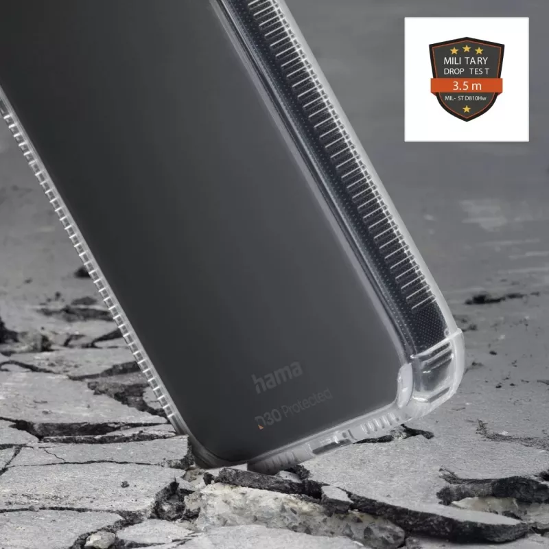 Mobiliojo telefono dėklas HAMA 00080322 – skaidrus apsauginis dėklas Samsung Galaxy A37 5G