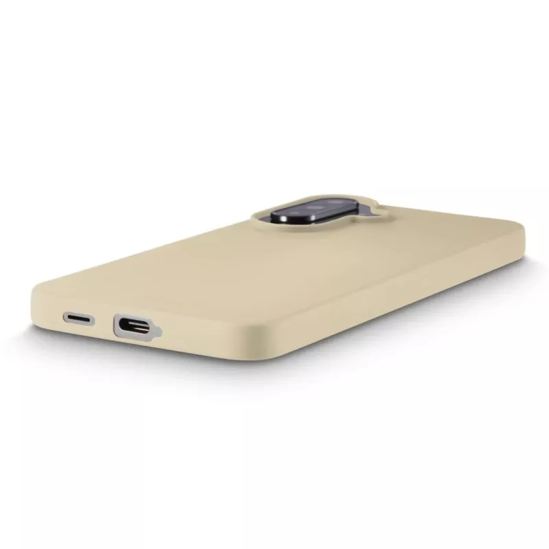 Dėklas telefonui HAMA Fantastic Feel, skirtas Samsung Galaxy A57 5G, 17 cm (6,7 colio) — smėlio spalvos