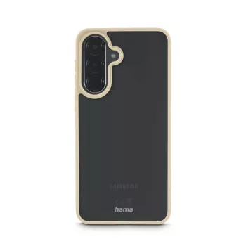 Hama Frame Protect dėklas Samsung Galaxy A57 5G — permatomas su smėlio spalvos rėmeliu, 6,7 colio (17 cm) ekranui