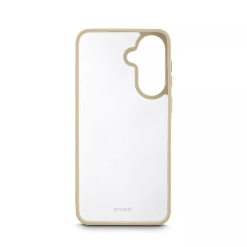 Hama Frame Protect dėklas Samsung Galaxy A57 5G — permatomas su smėlio spalvos rėmeliu, 6,7 colio (17 cm) ekranui