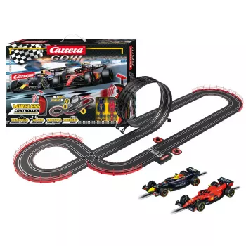 Lenktynių rinkinys CARRERA GO!!! Racetrack Formula Free Racing belaidis 20062581