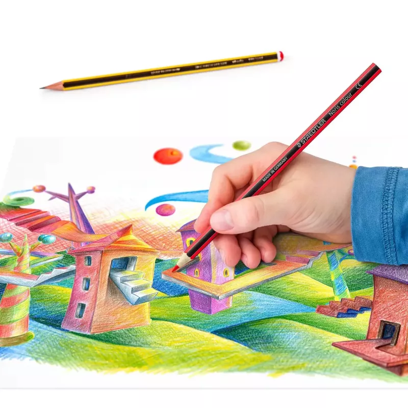 Spalvotas pieštukas Staedtler 185 SET9 Vokietija